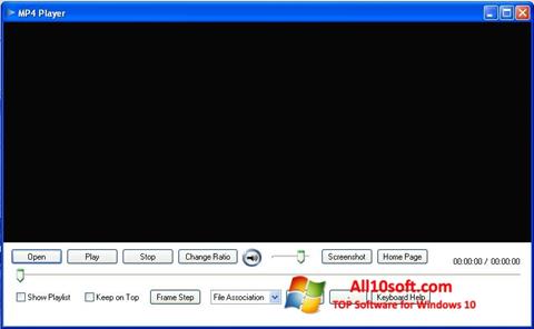 Ekran görüntüsü MP4 Player Windows 10