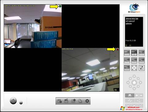 Ekran görüntüsü D-ViewCam Windows 10