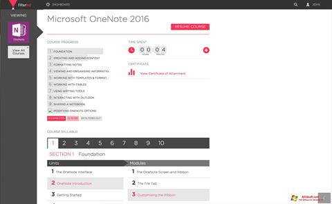 Ekran görüntüsü Microsoft OneNote Windows 10