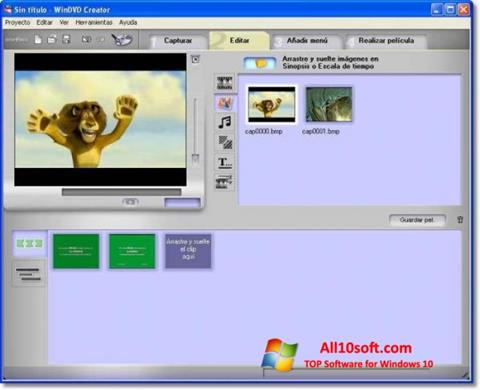 Ekran görüntüsü WinDVD Creator Windows 10