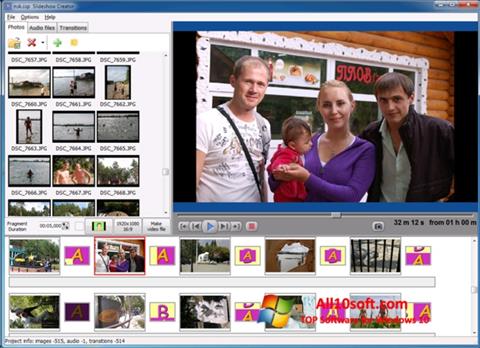 Ekran görüntüsü Bolide Slideshow Creator Windows 10