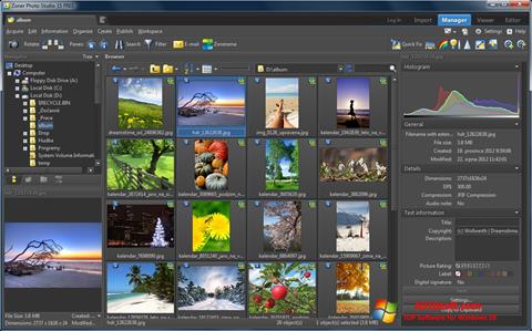 Ekran görüntüsü Zoner Photo Studio Windows 10