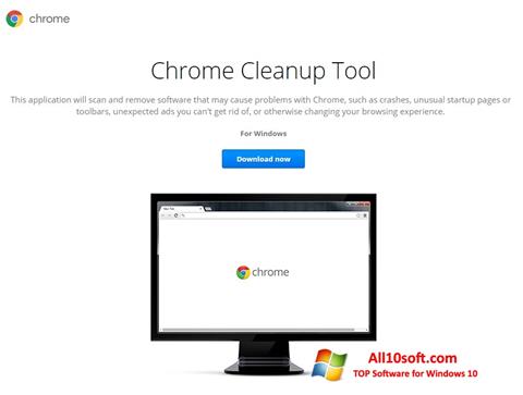 Ekran görüntüsü Chrome Cleanup Tool Windows 10