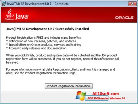 Ekran görüntüsü Java Windows 10