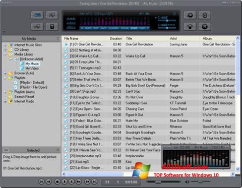 Ekran görüntüsü JetAudio Windows 10