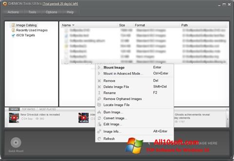 Ekran görüntüsü DAEMON Tools Ultra Windows 10