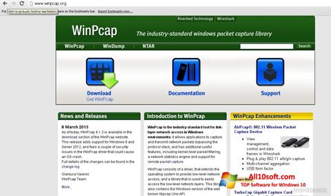 Ekran görüntüsü WinPcap Windows 10