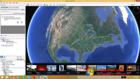 Ekran görüntüsü Google Earth Pro Windows 10