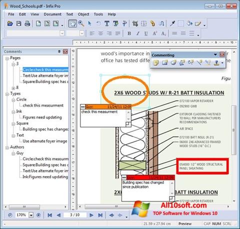 Ekran görüntüsü Infix PDF Editor Windows 10