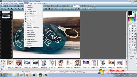 Ekran görüntüsü PhotoFiltre Studio X Windows 10