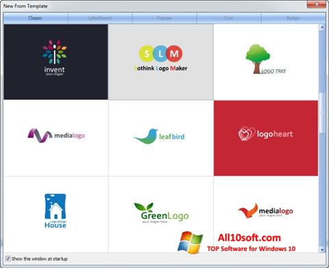 Ekran görüntüsü Sothink Logo Maker Windows 10