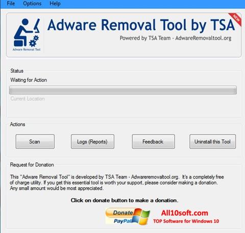 Ekran görüntüsü Adware Removal Tool Windows 10