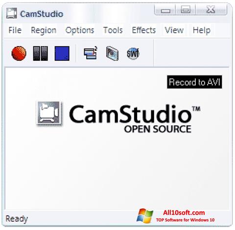Ekran görüntüsü CamStudio Windows 10