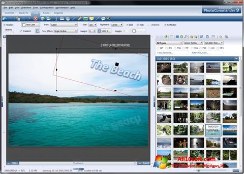 Ekran görüntüsü Ashampoo Photo Commander Windows 10
