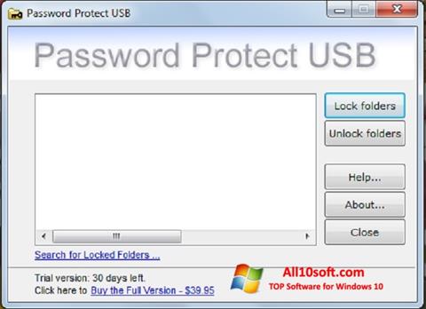 Ekran görüntüsü Password Protect USB Windows 10